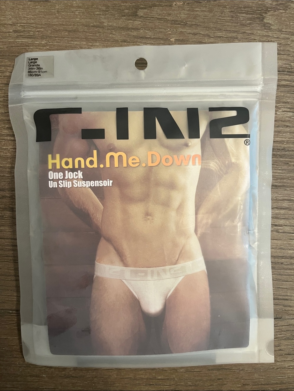 NWT, C-IN2 Hand Me Down Jock